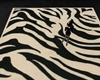 zebra print rug