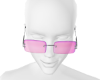 F Pink Glasses