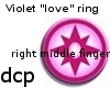 [dcp] violet ring rm
