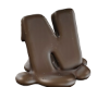 Chocolate Letter N