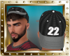 BLACK BASEBALL CAP - M