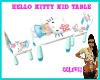 HELLO KITTY KID TABLE
