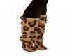 Leopard Sock Slippers