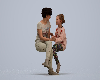 Woman-Girl Chat&Sitting