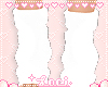 Kids White Leg Warmers