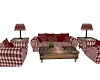 COUNTRY CRANBERRY SOFA