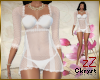 cK Sensual Dress White