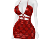 4K RED BALENCI DRESS