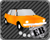 Orange Mini Prop Car