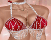 TOP BRILHO VERMELHO