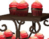 chocolate cupcake tray