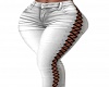 Laced Jeans-White