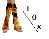 L0x Firey Pants