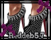 *RD* Black Spiked Bootie