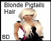 [BD] Blonde PigtailsHair