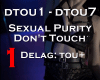 Sexual Purity Don't 1