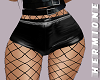 blk chained shorts