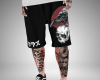 Shorts Crow + Tattoo