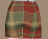 tartan shorts