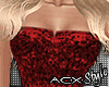 !ACX!Diva Red Sequins