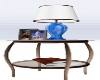 Table Blue lamp