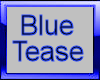 Blue Tease"hair bow"