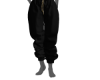 Black Satin Baggy Pants