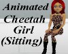 Sitting Cheetah Girl