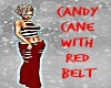 *S* CandyCane Red Belt