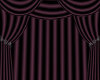 curtain in dark purple