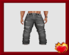 Grey  Ripped Jeans M