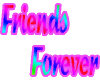 sticker- friends forever