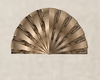 Bronze n brown wall fan