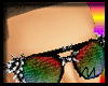 Rainbow Spike Glasses M