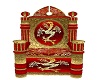 Red n Gold Dragon Throne