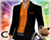 (C) Orange Suit Top