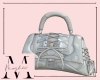 B Sneaker Bag Silver