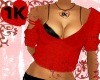 !!1K relaxed red top