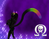 RF Black Rainbow Tail