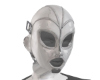 white latex mask