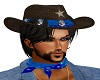 SEV kovboy hat blue