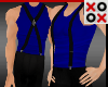 Blue Tank & Suspenders