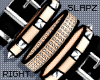 !!S Bracelets Nude Right