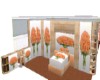 peach bedroom suite