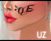 UZ | tattoos 0E Face