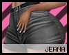 !J Black Shorts Large