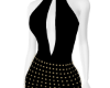 black and gold dress