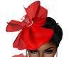 VALENTINA RED HAIR BOW