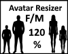 120% Avatar Scaler F/M