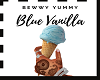 Blue Vanilla Cone